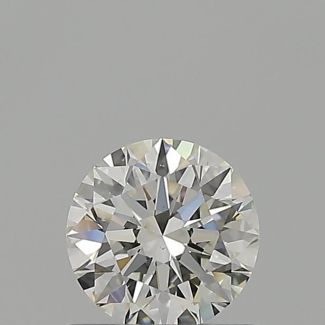 0.6 Carat Round H VS1 EX GIA Natural Diamond