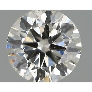 0.31 Carat Round E SI1 VG EX IGI Natural Diamond