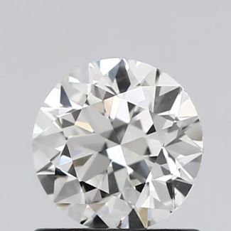 0.86 Carat Round H VS2 EX GIA Natural Diamond