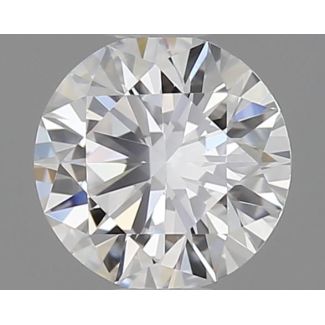 0.35 Carat Round D VVS1 EX GIA Natural Diamond