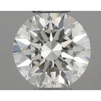 0.3 Carat Round H VVS1 VG EX IGI Natural Diamond