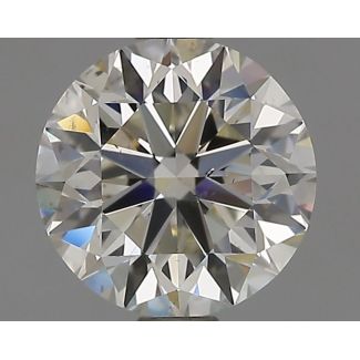 1.25 Carat Round J SI1 VG EX GIA Natural Diamond