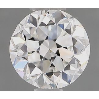 0.9 Carat Round F VS1 GD VG GIA Natural Diamond