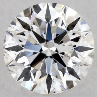 0.24 Carat Round F SI1 EX GIA Natural Diamond