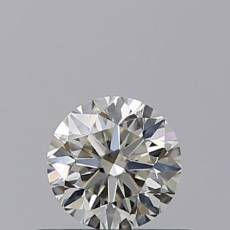 0.40 Carat Round K VS2 VG EX GIA Natural Diamond