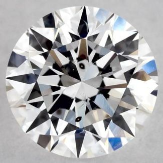 0.7 Carat Round D SI2 EX GIA Natural Diamond