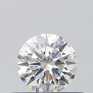 0.32 Carat Round E SI1 EX GIA Natural Diamond