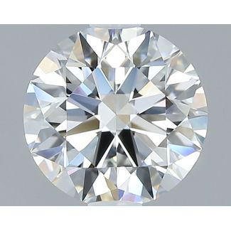 1.4 Carat Round E VVS2 EX GIA Natural Diamond