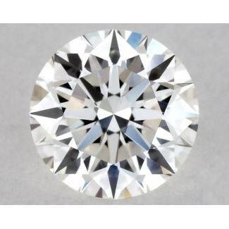 0.4 Carat Round G VVS2 EX GIA Natural Diamond