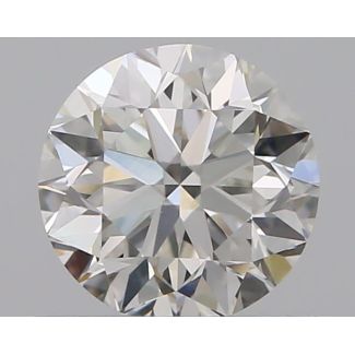 0.5 Carat Round H VS1 VG EX GIA Natural Diamond