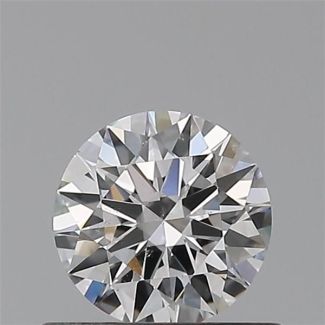 0.45 Carat Round E VS2 EX GIA Natural Diamond