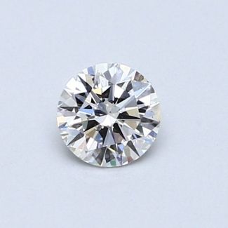 0.41 Carat Round F VS2 EX GIA Natural Diamond