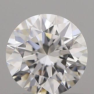 0.6 Carat Round D VS1 EX GIA Natural Diamond