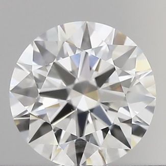 0.44 Carat Round E IF EX GIA Natural Diamond