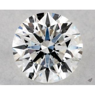 0.3 Carat Round F SI2 EX VG GIA Natural Diamond