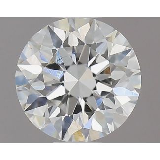 0.5 Carat Round F VVS2 EX GD GIA Natural Diamond