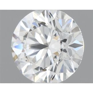 0.42 Carat Round G SI1 EX GIA Natural Diamond