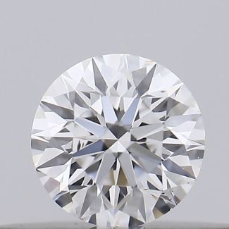 0.18 Carat Round D SI1 VG EX GIA Natural Diamond