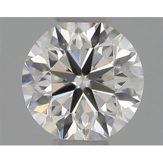 0.30 Carat Round G SI1 VG EX IGI Natural Diamond