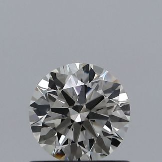 0.58 Carat Round I VS2 EX GIA Natural Diamond