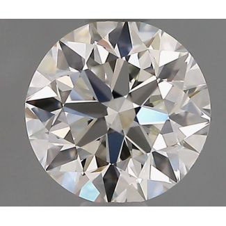 0.8 Carat Round H VS1 EX IGI Natural Diamond