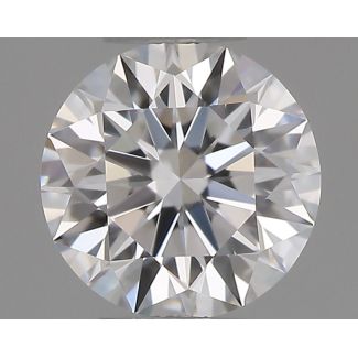 0.32 Carat Round D IF EX GIA Natural Diamond