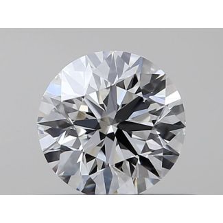 0.31 Carat Round E VVS1 EX GIA Natural Diamond