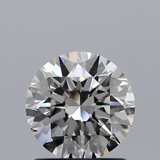 1.00 Carat Round H IF EX GIA Natural Diamond