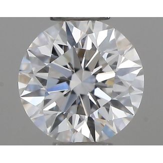 0.31 Carat Round F VS1 VG EX GIA Natural Diamond