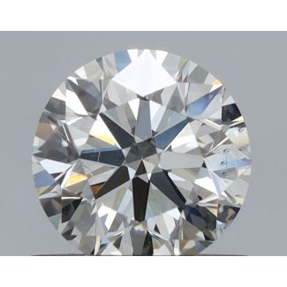 0.7 Carat Round I SI1 EX GIA Natural Diamond