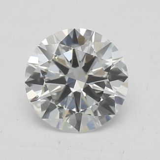 0.7 Carat Round F VS2 VG EX GIA Natural Diamond