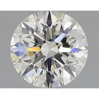 0.5 Carat Round G VS1 EX GIA Natural Diamond