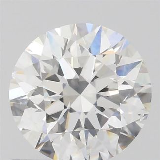 0.70 Carat Round F SI1 EX VG GIA Natural Diamond