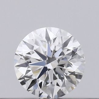 0.18 Carat Round E VS1 EX GIA Natural Diamond