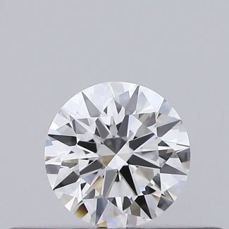 0.18 Carat Round G VS1 EX VG GIA Natural Diamond