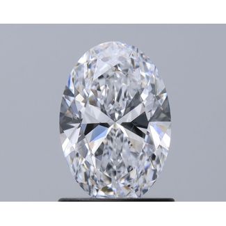 1.03 Carat Oval D VS2 - EX GIA Natural Diamond