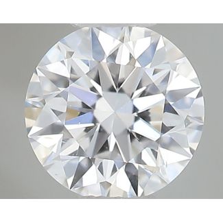 0.30 Carat Round D SI1 EX VG GIA Natural Diamond