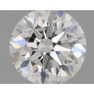 0.4 Carat Round D VS1 VG EX GIA Natural Diamond