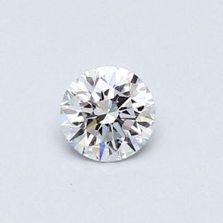 0.36 Carat Round D VS1 VG EX GIA Natural Diamond