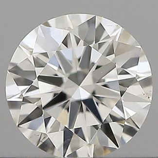 0.5 Carat Round G VS2 EX IGI Natural Diamond