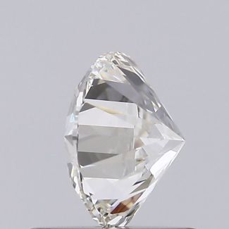 0.8 Carat Round I VVS2 EX GIA Natural Diamond