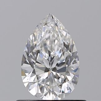 0.57 Carat Pear D VS2 - VG GIA Natural Diamond