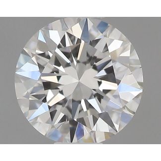 0.4 Carat Round F VS1 EX GIA Natural Diamond