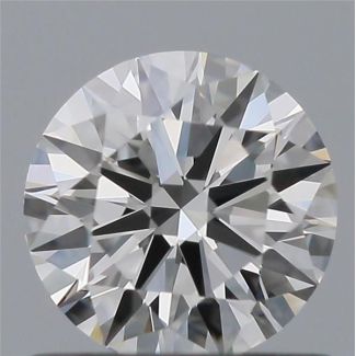 0.63 Carat Round G IF EX GIA Natural Diamond