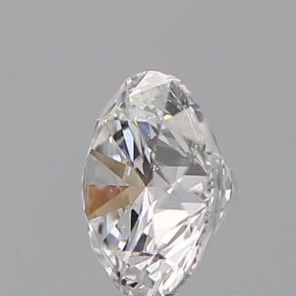 0.40 Carat Round D SI1 EX GIA Natural Diamond