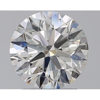 1.51 Carat Round I SI1 EX GIA Natural Diamond