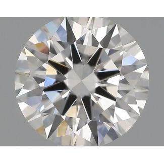 0.52 Carat Round H IF EX GIA Natural Diamond