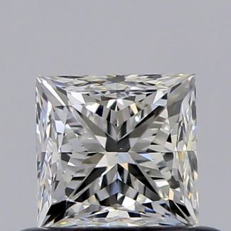 0.51 Carat Princess J VS1 - EX VG GIA Natural Diamond