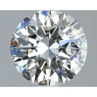 1.51 Carat Round H VVS1 EX GIA Natural Diamond