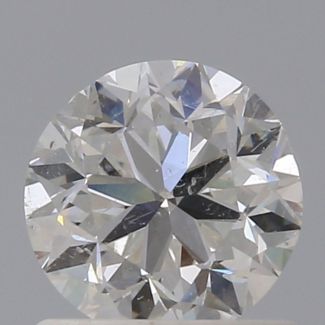 0.90 Carat Round F SI2 GD VG GIA Natural Diamond